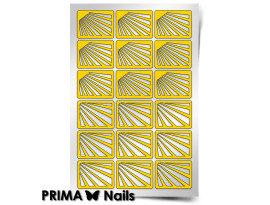 Трафарет Prima Nails Лучи солнца